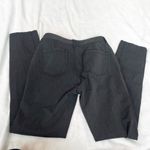 Etcetera Marilyn Solid Gray Mid Rise Skinny Pants Chino Size 4 Stretchy Pockets Photo 1