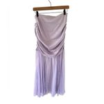 Anthropologie Mare Mare NEW Sheer Overlay Maxi Skirt Lavender Photo 8