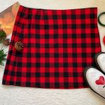 Tommy Hilfiger Vintage  Red and Black checkered Plaid Mini Skirt Photo 6