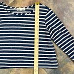 Olive & Oak Stripe Long Sleeve Cropped Top Medium Photo 2