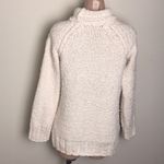 Anthropologie Moth Juliette Cream Popcorn Sweater Photo 4