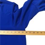 Cato Royal Blue V-neck Blouse with Bell Sleeves Photo 8
