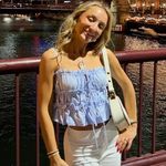 ZARA  Baby Blue Babydoll Ruffle Top Photo 0