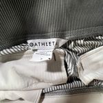 Athleta Gray White Striped Brooklyn Ankle Pants Size 2 Pull On Stretch Casual Photo 5