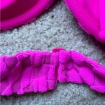 Good American - Jacquard Bikini Top Sz 5/2XL HAWAIIAN PINK Photo 2