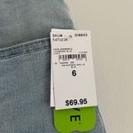 Lands' End NWT Lands’ End Women’s High Rise Straight Leg Ankle Jeans Light Wash Blue Size 6 Photo 6