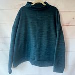 Xersion Cowl neck women Xertion Teal Sweatershirt Photo 0