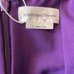 Lovers + Friends NWT Revolve Aaliyah Mini Dress in Purple Photo 4