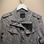 Aritzia Talula Women’s Gray Soft Military Style Cargo Pocket Jacket Size Small Photo 5