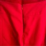 EXPRESS Women's Red Pencil Skirt Size 10 Knee Length Solid Photo 5