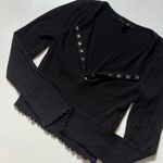 henley shirt Black Photo 1