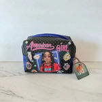 Nicole Lee Nikky By Cosmetic Pouch Bag American Girl Black/Navy Photo 1