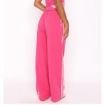 White Fox Boutique  All Star Season Track Pants 32” Pink Size XL NWT Photo 2