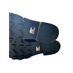 Sorel Emelie Short Lace Waterproof Combat Boots Black Leather Suede 6.5 EU 37.5 Photo 6