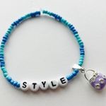 Taylor Swift Eras Tour Friendship Bracelet Style 1989 w/ Purse Charm Photo 0
