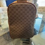 Gucci  Brown Monogram Tote Bag Photo 2