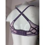 Victoria's Secret Victoria’s Secret Dream Angels Wicked Lace Unlined Push Up Bra Purple 36C Photo 7