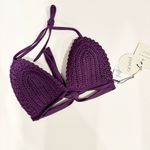 Anthropologie  Peixoto Purple bikini‎ top size Large Photo 7