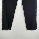Narciso Rodriguez Women's Black Side Stripe Trouser Dress Pants Size 16 Photo 2