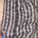 Grey silver knit infinity scarf Photo 1