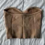 Princess Polly  Strapless Top Beige Photo 2