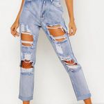 Boohoo High Rise Boyfriend Jeans  Photo 0