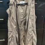 BB Dakota  Tan Zip-Up Vest Photo 0