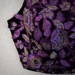 Mon Cheri Ellie Wilde Mon Cherie 10 Purple Velvet Beaded Crop Top Formal Photo 11