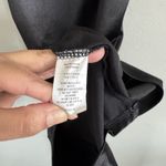 Popular 21 Black Satin Spaghetti Strap Mini Dress Womans Size S  Tight Sexy LBD Photo 5