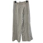 Maurice's Maurice’s high rise striped linen blend wide leg pull on pants with pockets 716 Photo 2