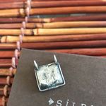 Silpada  Sterling Silver Tilted Heart Pendant for Necklace Photo 3