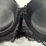 Jessica Simpson Black Lace Bra 36C Underwire Nylon Spandex Sexy Lingerie Photo 12
