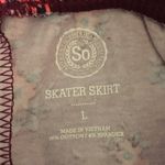 Authentic American Heritage Purple floral skater skirt NEVER WORN size Large Photo 1