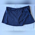 Croft & Barrow  Swim Skort dark blue size 12 spandex Lycra and nylon Photo 7
