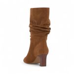 Vince Camuto Skylar Slouch Boots in Golden Walnut Women’s 9 Leather Photo 1