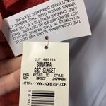 Vintage Koret Women 16W Linen Blend Maxi Dress Outfit Set Embroidered New Orange Photo 10