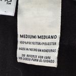 Kathy Ireland  Corduroy Shirt Jacket Women's M Oversized Black Button Up Shacket Photo 7