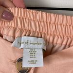 House of Harlow Wide Leg Satin Pants Trousers Peach Women’s Size Small Flowy Pink Photo 3