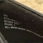 Pierre Dumas Black Faux Leather Wedges Shoes Women’s Size 9 Photo 2