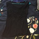 Cable & Gauge Black ruffled shirt Photo 1