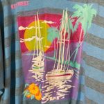 REEF Vintage Florida Outer 80s/90s Key West Graphic Sweatshirt Size Large Photo 5