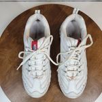 Skechers  Women's Energy Timeless Vision Sneakers 10 White Sport Leather Lace Up Photo 5