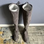 Guess Grey Somers OTK Suede Boots Photo 3
