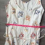 Rebecca Taylor Flame Fleur Linen Blend Midi Dress 00 Photo 13