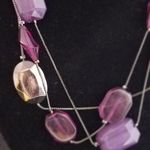 Apt. 9 NWT  Purple Costume Necklace Photo 4