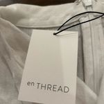En THREAD White Cowl Neck Linen Blend Midi Dress Size Small NEW 99.00 Photo 8