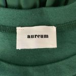 Aureum Women’s Dress Small Green Short Sleeve Flare Asymmetrical Trendy Photo 5