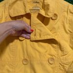 L.L. Bean Women's Vintage Yellow Pea Coat Quiet Luxury Artsy Preppy Size M Photo 6