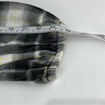 BP NWT Plaid Long Sleeve Minidress Black White Gray Tiered Square Neck L Photo 12