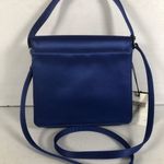 NWT Marina Rinaldi Womens Jeweled Evening Purse Navy Blue Satin Inner Pocket Bag Photo 10